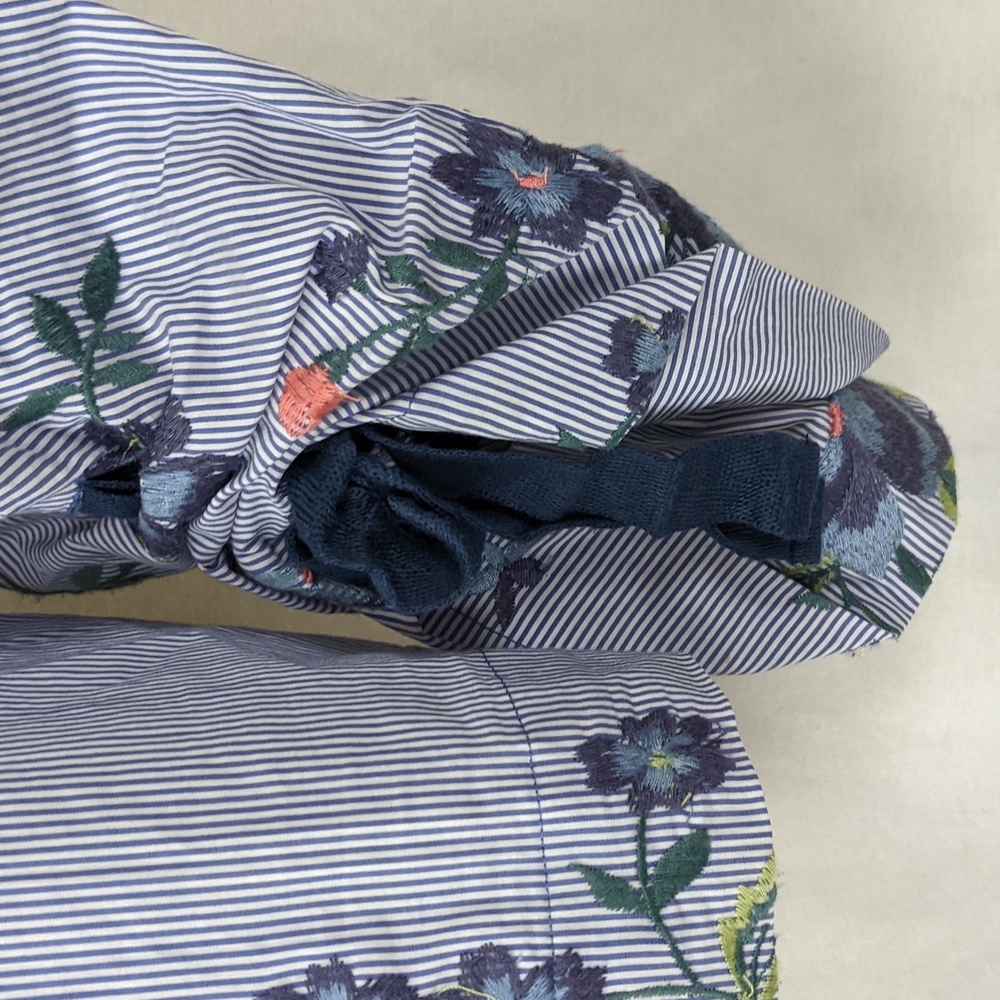 LAUNDRY BY SHELLI SEGAL RUCHED SLEEVE BLOUSE - Picture 2 of 5